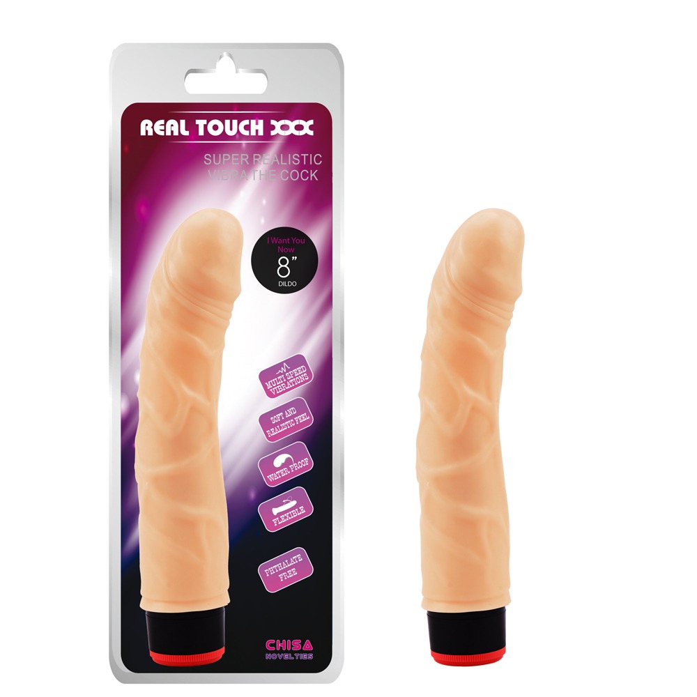 Vibrador Real Touch 8"