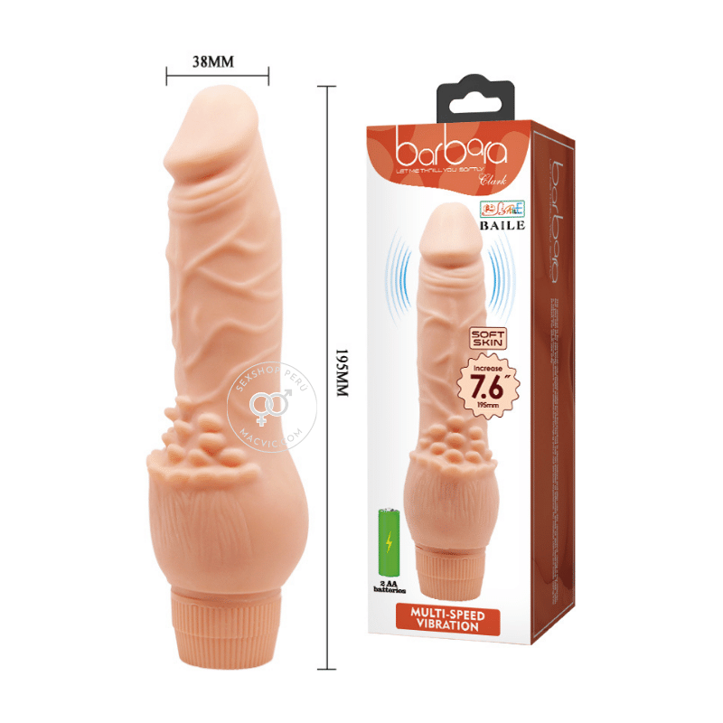 Vibrador Clitorific Barbara 7.6